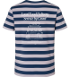 Preview: Grunt - T-Shirt "GRGani" dunkelblaue Streifen